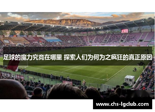 足球的魔力究竟在哪里 探索人们为何为之疯狂的真正原因 足球的魔力究竟在哪里 探索人们为何为之疯狂的真正原因